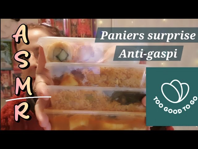 French ASMR: Anti-waste baskets "Too Good to go"