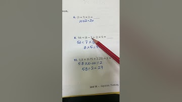 Reveal math grade 5 lesson 14-3 Evaluate numerical expressions