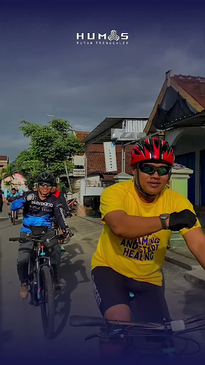 Akai Seru Sabtu Ceria Rutan Trenggalek Gowes Bersama
