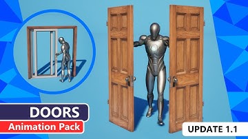 Animation Pack: Doors Update 1.1 - Motion Capture Animation for Games