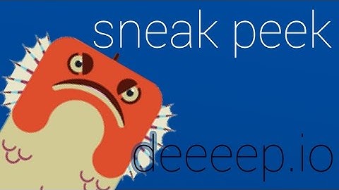 Stone Fish - Deeeep.io Update Sneak Peek