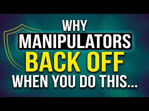 Why Manipulators Back Off When You Do This (Silent Power Psychology) 😌🧠