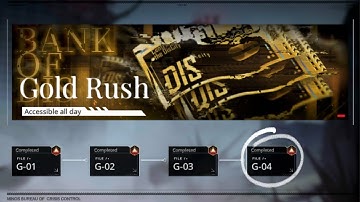 G-04 "Gold Rush IV" | Resource Stage | Path to Nowhere (PTN)