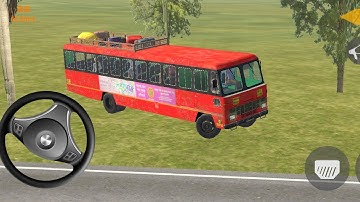 Indian Sleeper Bus simulator | Indian Village Route Driving Game - Bus Wala Game - Android Gameplay