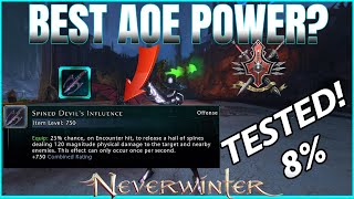 MASSIVE 8% DMG Spined Devil The BEST? TOP AoE Damage Companion Power on Barbarian! - Neverwinter M27 screenshot 5