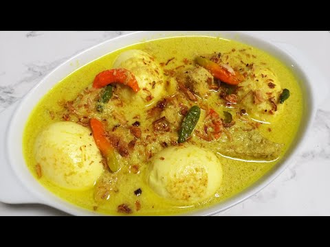 Resep Telur Gulai Kuning