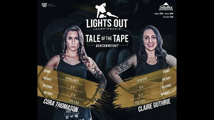 MMA Fight - GUTHRIE VS THOMASON - Lights Out Champ...