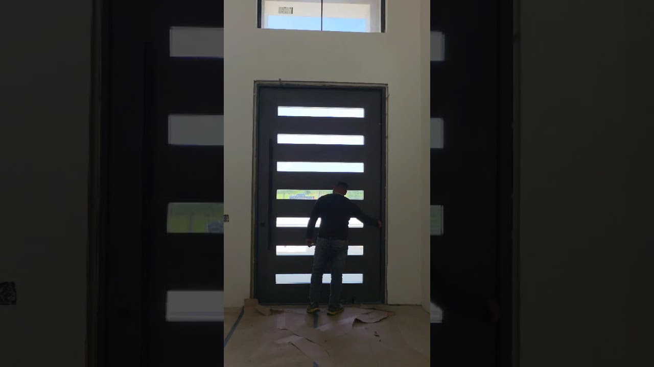 Installing Pivot Door ​🔥​