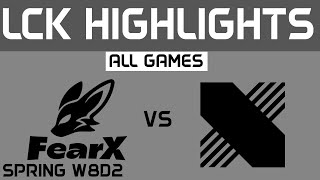 FOX vs DRX Highlights ALL GAMES LCK Spring Season 2024 FearX vs DRX by Onivia