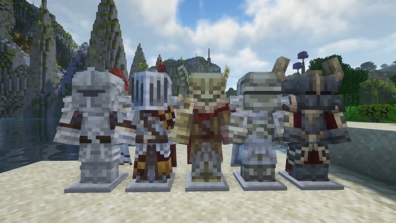 Epic Knights и Fantasy Armor x Weapons Сравнение