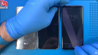 картинка: Замена дисплея и задней крышки LG V30 + Plus