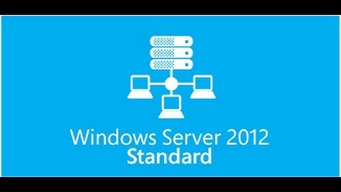 Compte Windows Server 2012