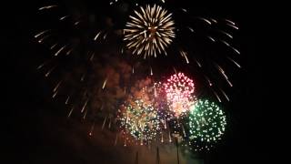 July 3rd Fireworks 2017 in Burlington, VT