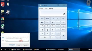 How to open Calculator using run command