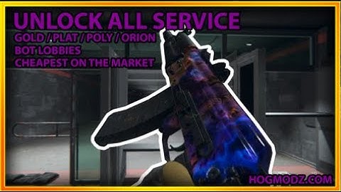 COD Unlock All Tool MW2/WZ2/MW/ + Console Services Instantly Unlock Everything! TheHogModz