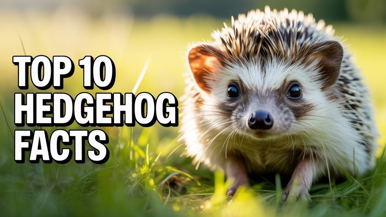 Top 10 Facts About Hedgehogs | Fascinating Wildlife Insights - YouTube