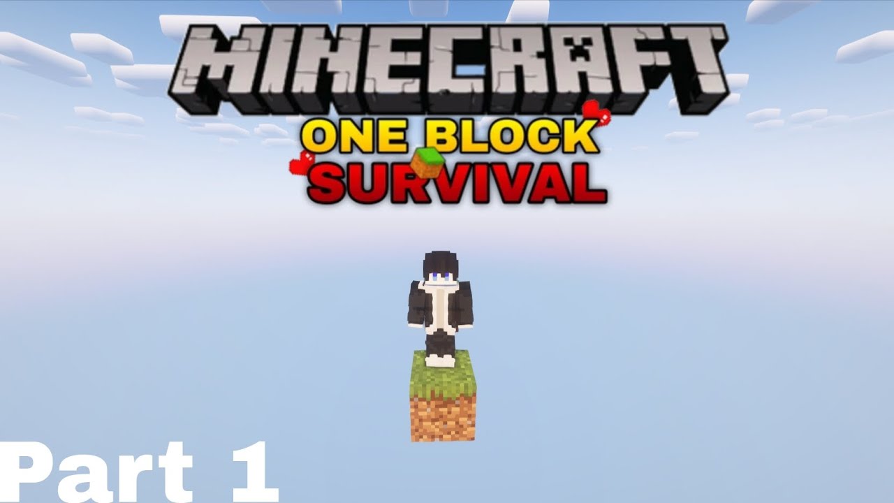 One Block Challenge | Minecraft One Block Series Part 1 - YouTube