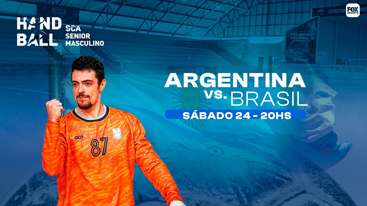 EN VIVO 🔴 ARGENTINA vs BRASIL || SCA HANDBALL SENIOR MASCULINO 2026