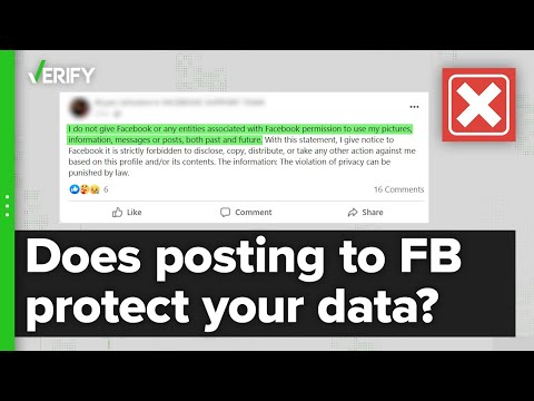 Facebook post won’t stop Meta from using data, photos