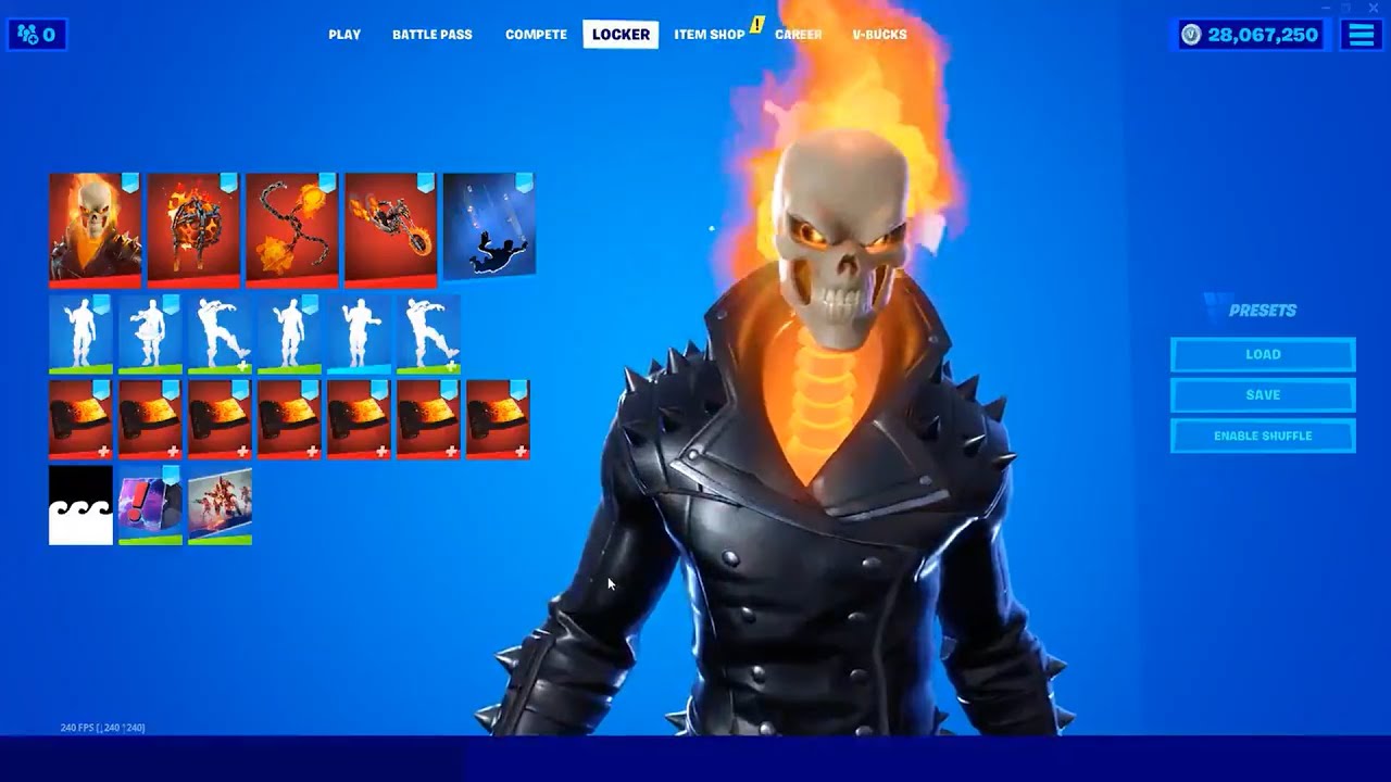GHOST' RIDER SKIN ADDED TO THE ITEM SHOP
