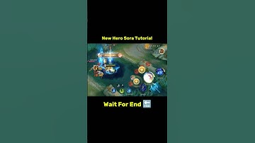 New Hero Sora Tutorial Mobile Legends #ml2b #sora #shorts #newhero #mobilelegends