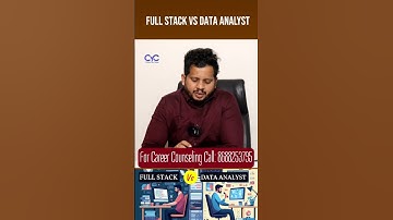 Full stack vs Data Analyst | Choose Your Career | Career Guidance Call: 8688253795