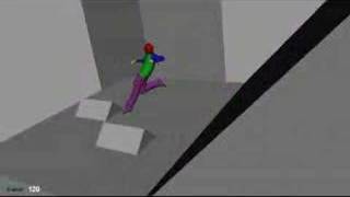 Acrobatic Blocking Animation 8