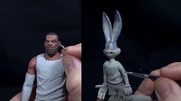 Sculpting Bugs Bunny And LeBron James From 