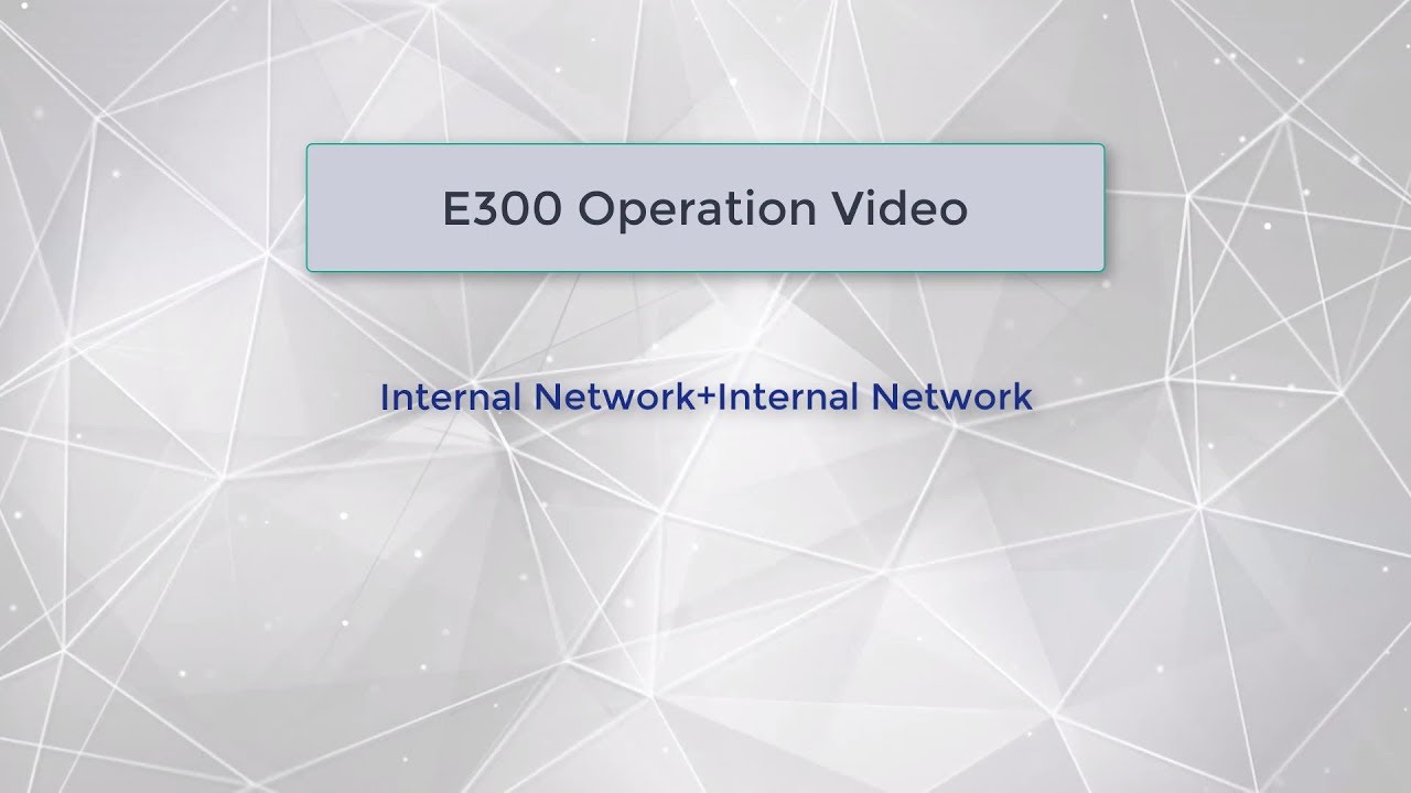 E300_Base Internal Network + Rover Internal Network