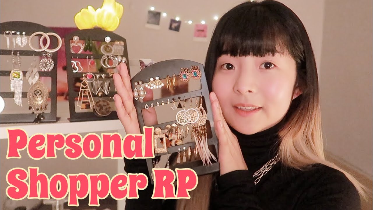 [한국어 Korean ASMR] 귀걸이 선물 골라드릴게요 💎 Earring shop RP