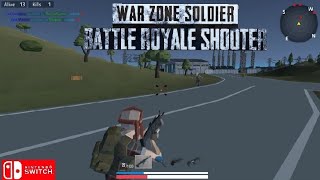 War Zone Soldier Battle Royale Shooter Nintendo switch gameplay