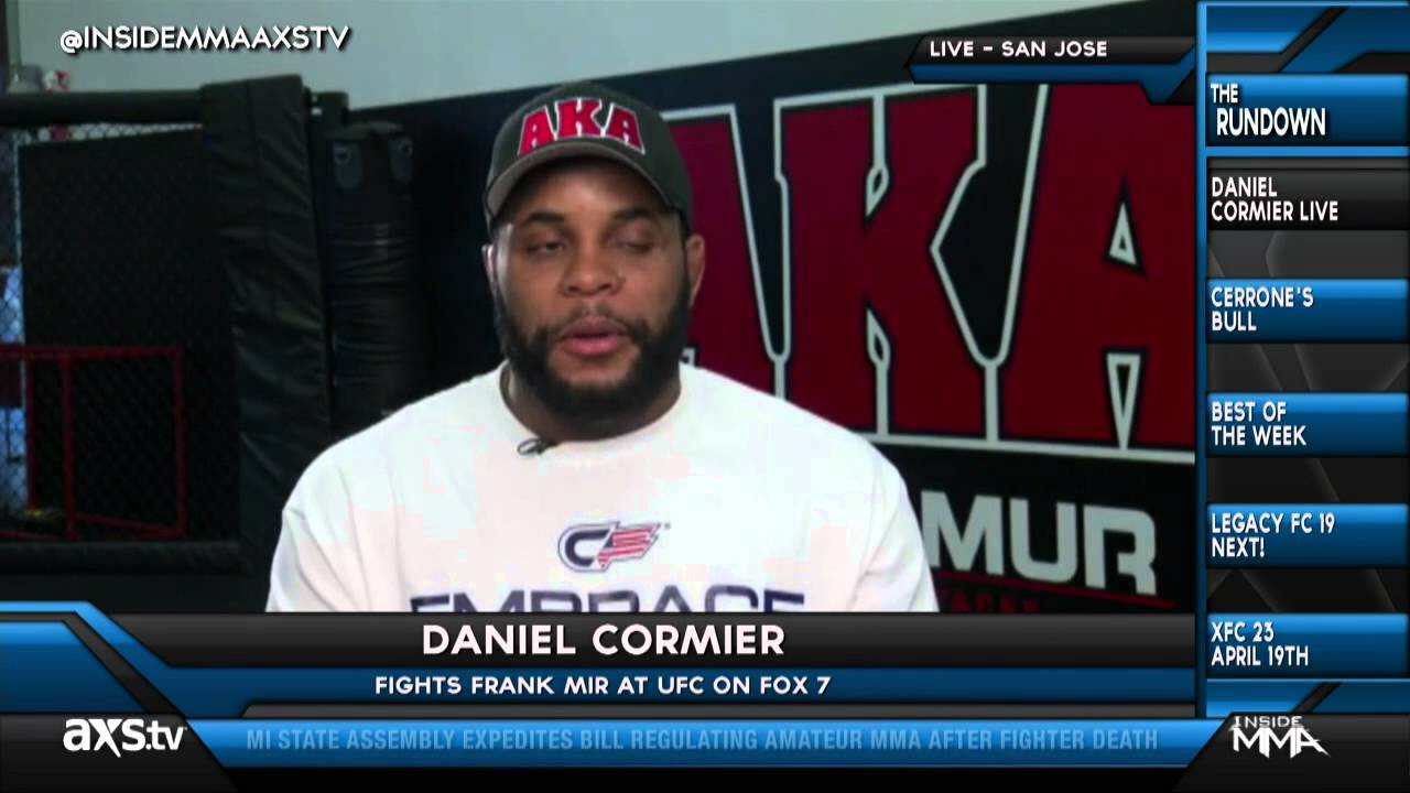 wrestling moves Cormier and Rockhold's Hilarious Blooper