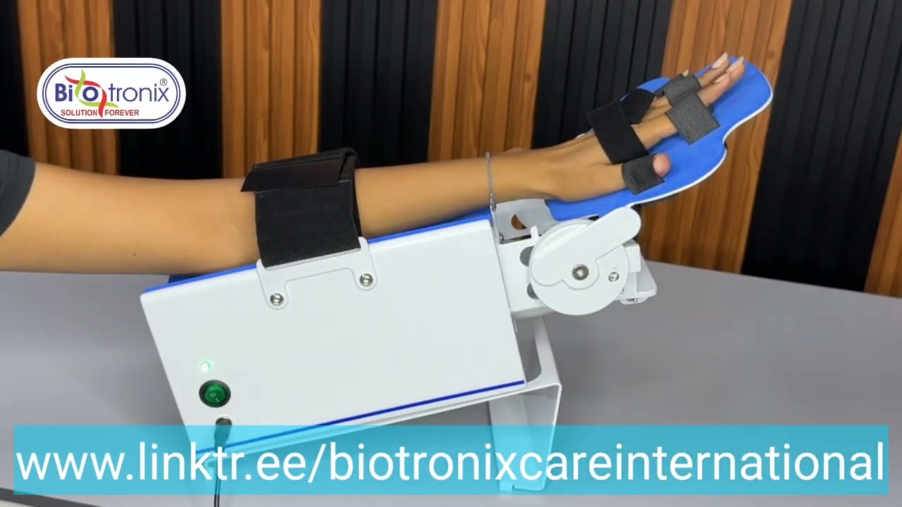 Wrist CPM Machine for Rehab & Physiotherapy | Biotronix Electrical Passive Motion Device