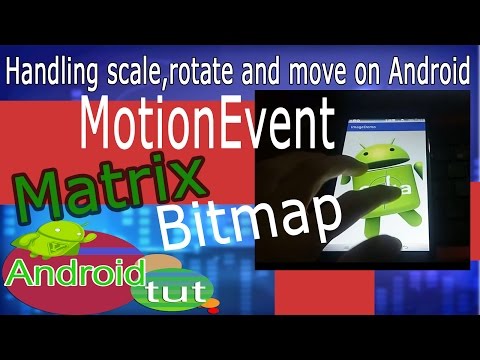 MotionEvent handling bitmap