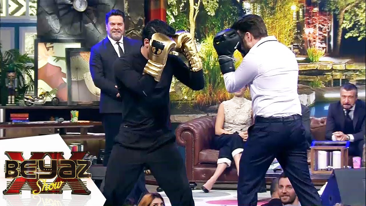 Mustafa Ceceli Boks Maçına Çıkıyor! - Beyaz Show
