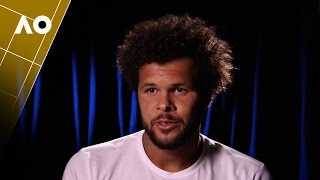 Famous Post-match interview with Jo-Wilfried Tsonga (1R) | Australian Open 2017 Profile