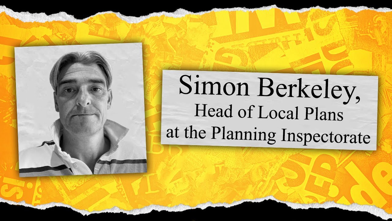 Discussing the Plan Led System with Simon Berkeley, Head of Local Plans ...