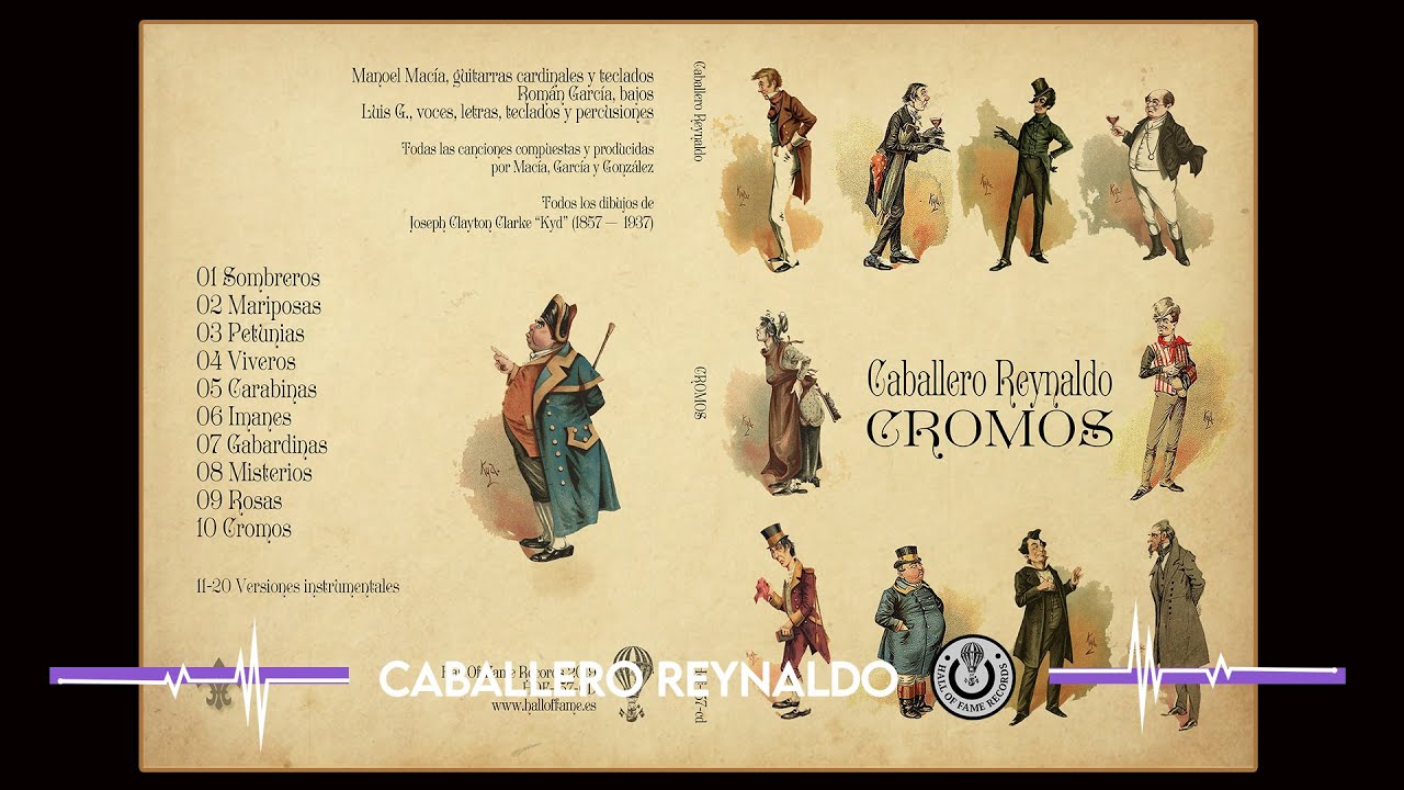 Guarda Caballero Reynaldo - Cromos (2019) - álbum completo su YouTube Guarda Caballero Reynaldo - Cromos (2019) - álbum completo su YouTube