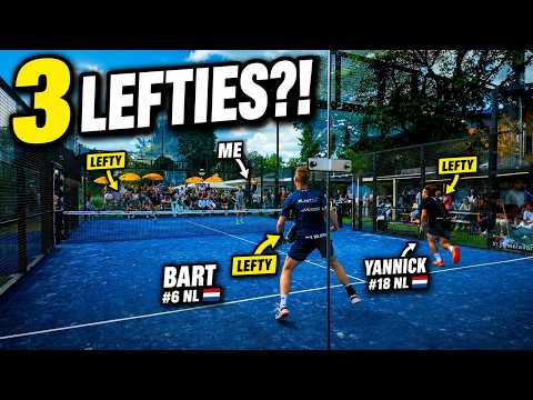 I Played Against TWO Left-Handed Top 20 Padel Players