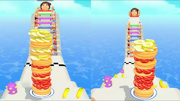 Pancake Run - All Levels Gameplay Android, iOS #10