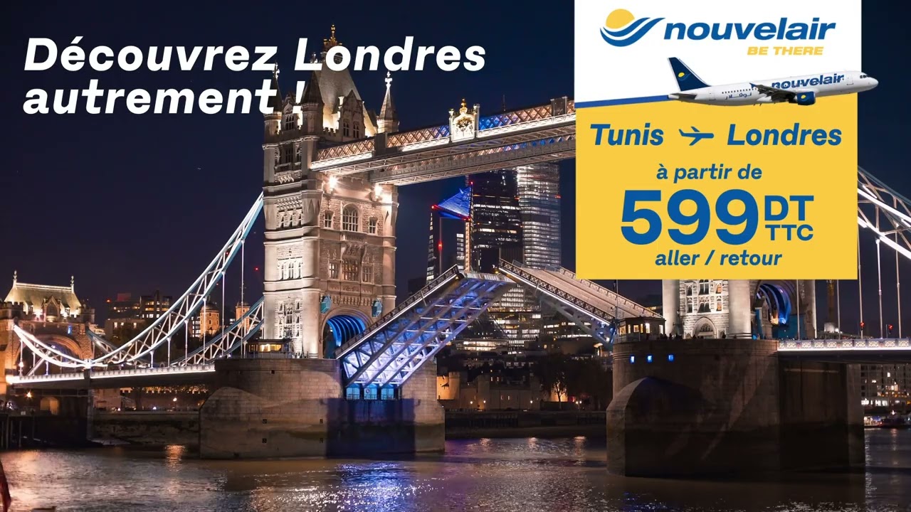 Londres à partir de 599DT HT avec Nouvelair !
