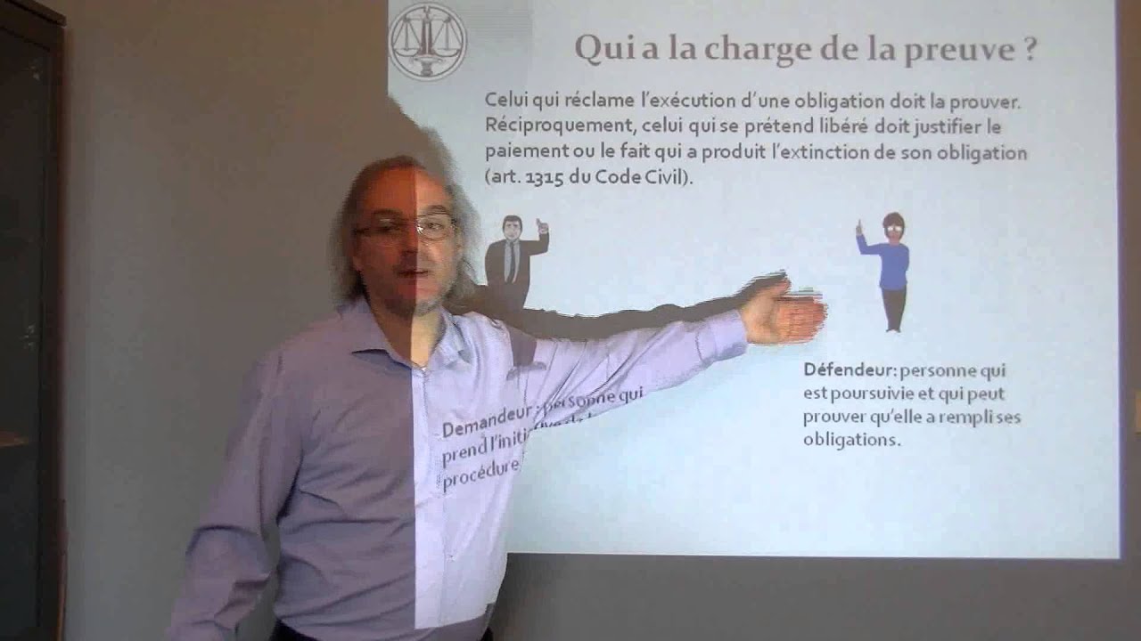 La preuve des droits subjectifs