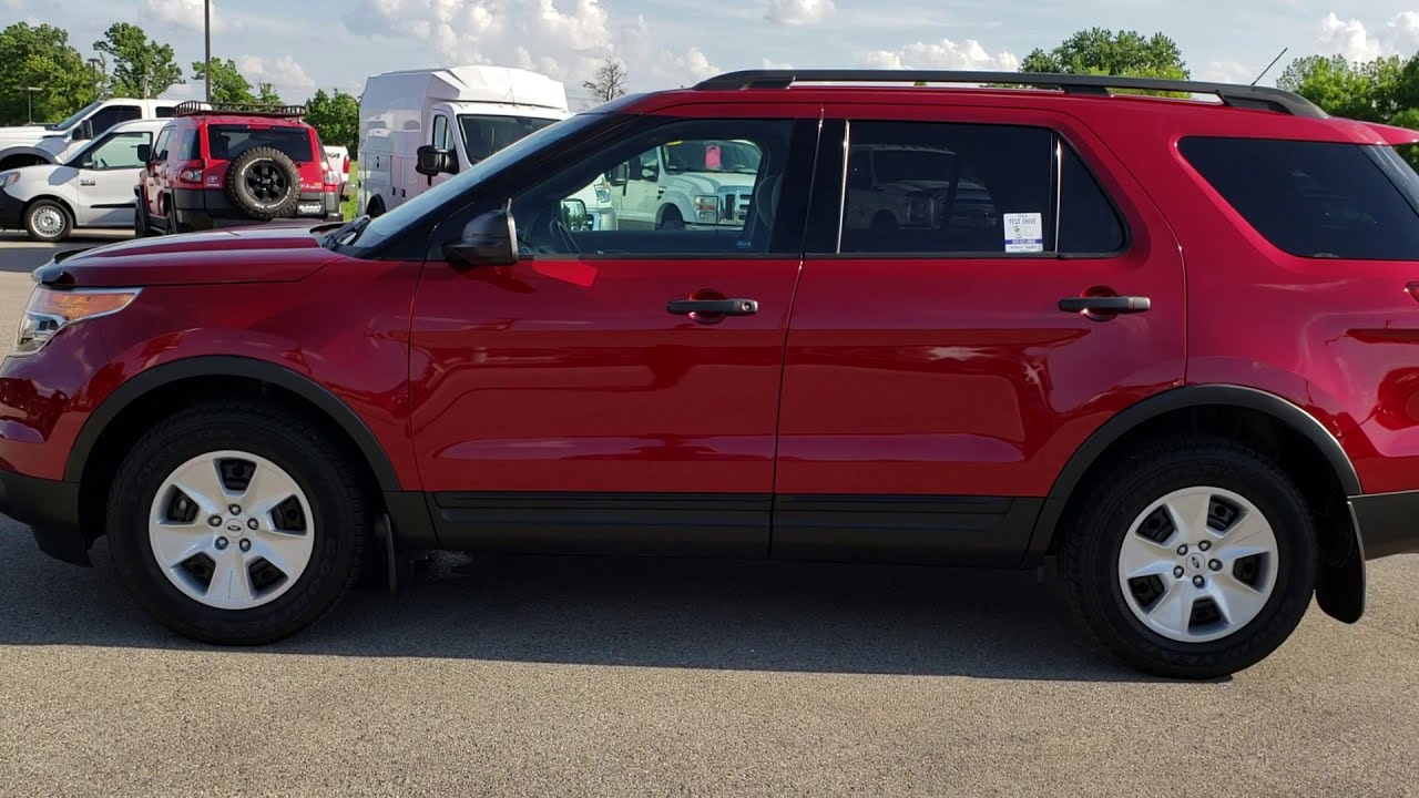 2014 FORD EXPLORER 4WD RUBY RED TINTCOAT WALKAROUND SOLD! 8J293A