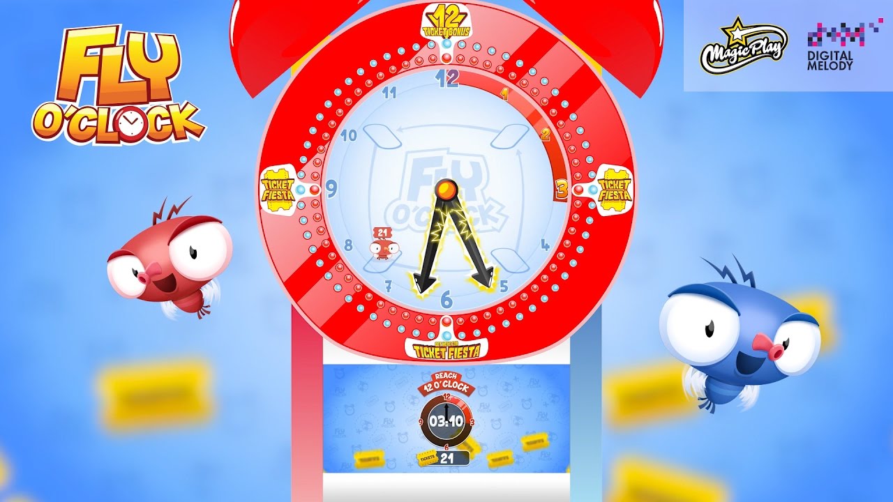 Fly O'Clock Arcade Gameplay (Videmption / Redemption by