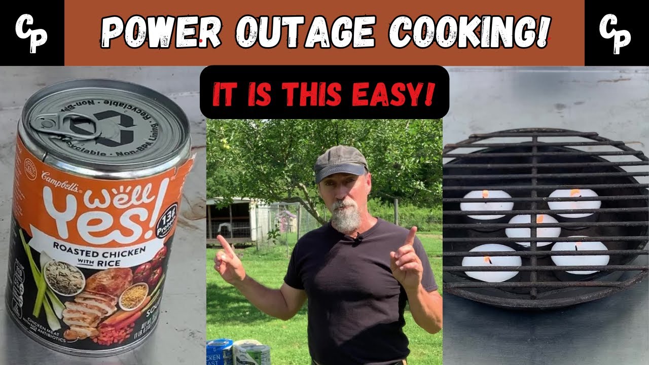 Power Outage! Tea Light Candles! Cook With Them! YouTube
