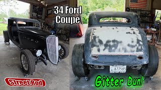 34 Ford Coupe Tail Lights - Exhaust Tips - The Hard Way