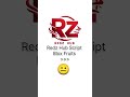 Redz Hub Script Blox Fruits 2025 Redzhubscript