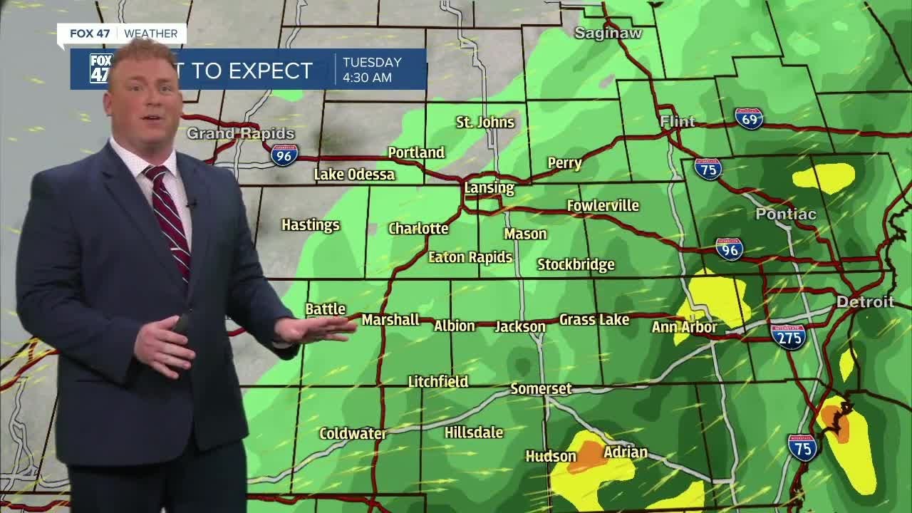 Monday forecast: Severe weather exits with a great work week ahead ...