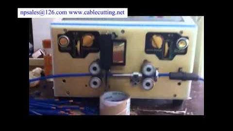 Heavy duty cable cutter and stripper machine WPM-996