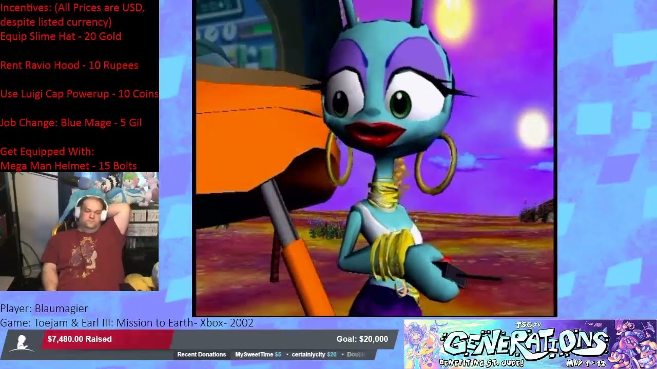 TSG Generations Spring 2020 Marathon - ToeJam & Earl III: Mission to Earth (1/3) - Blaumagier